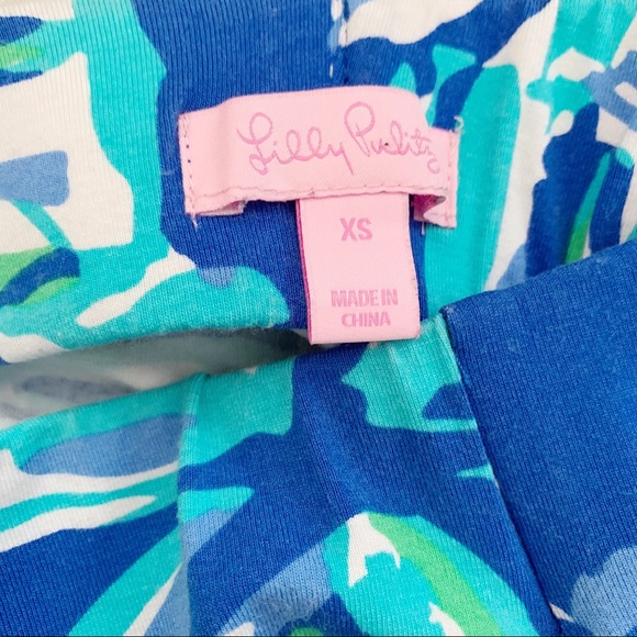 Lilly Pulitzer Blue Georgia May Palazzo Pants XS - Picture 3 of 3